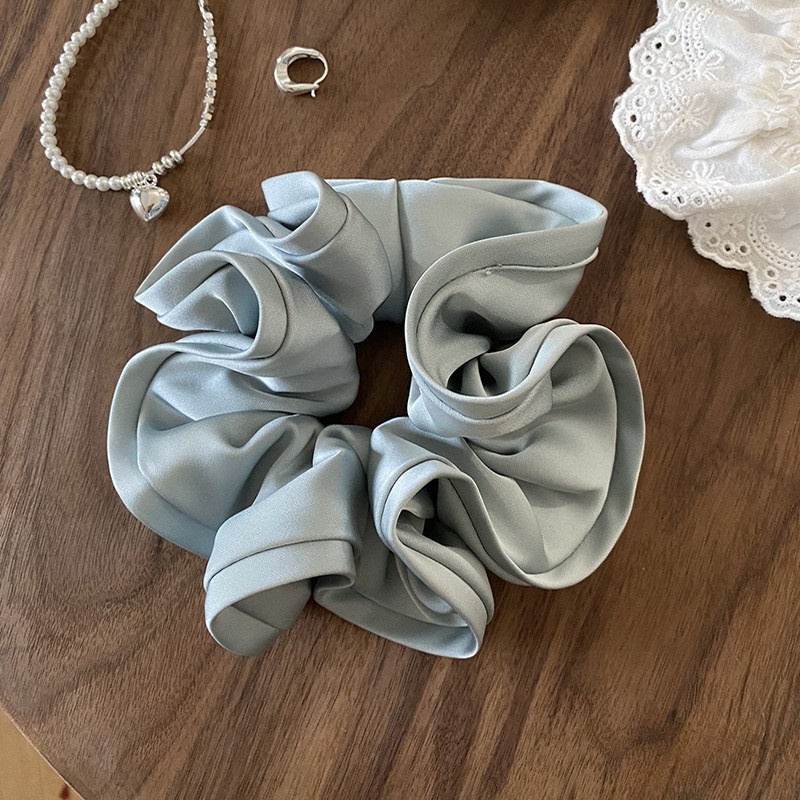 Women's Simple Commute Holiday Cloth Hair Tie Scrunchie Solid Color