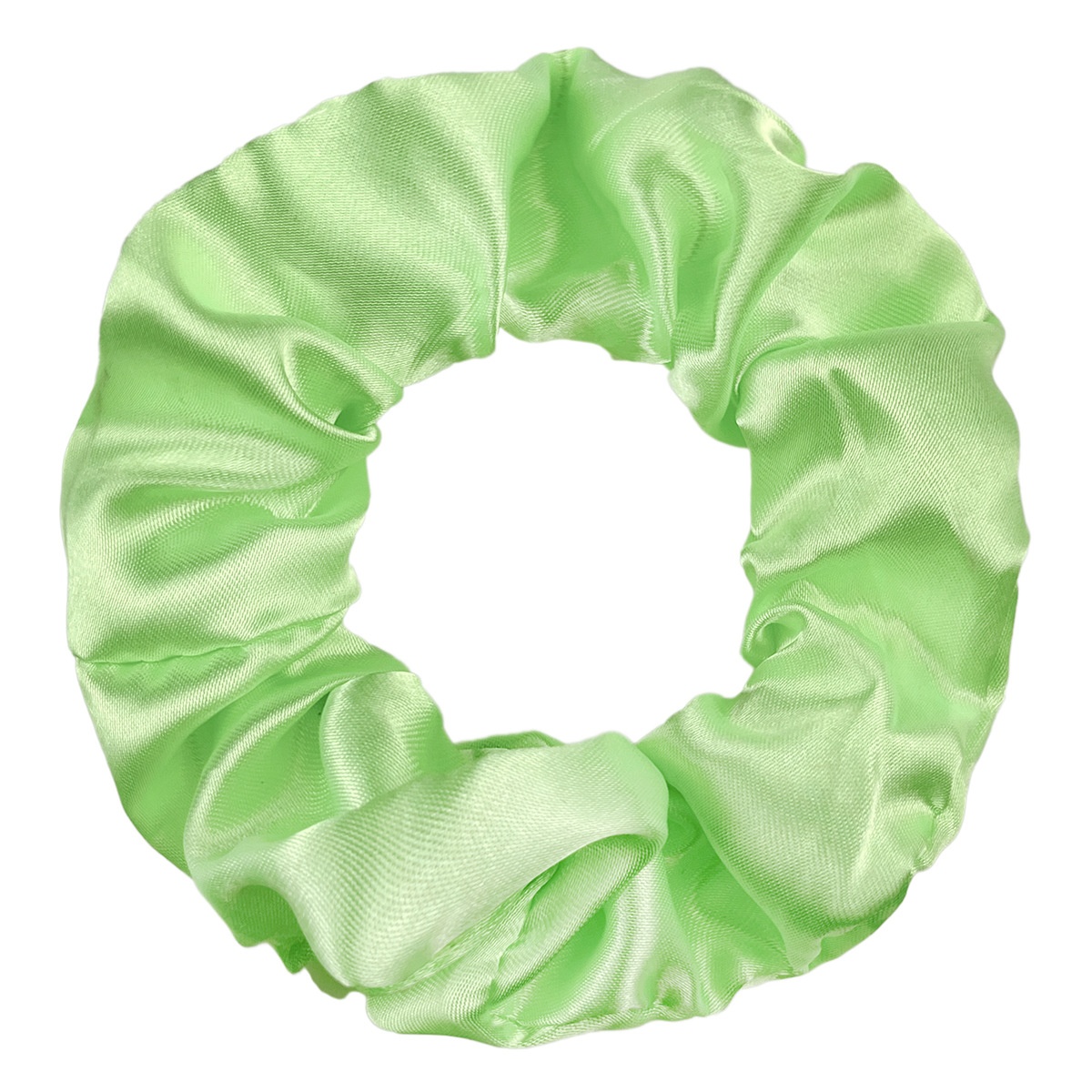 Women's Everyday Rib-Knit Cloth Ponytail Hair Ties Solid Color