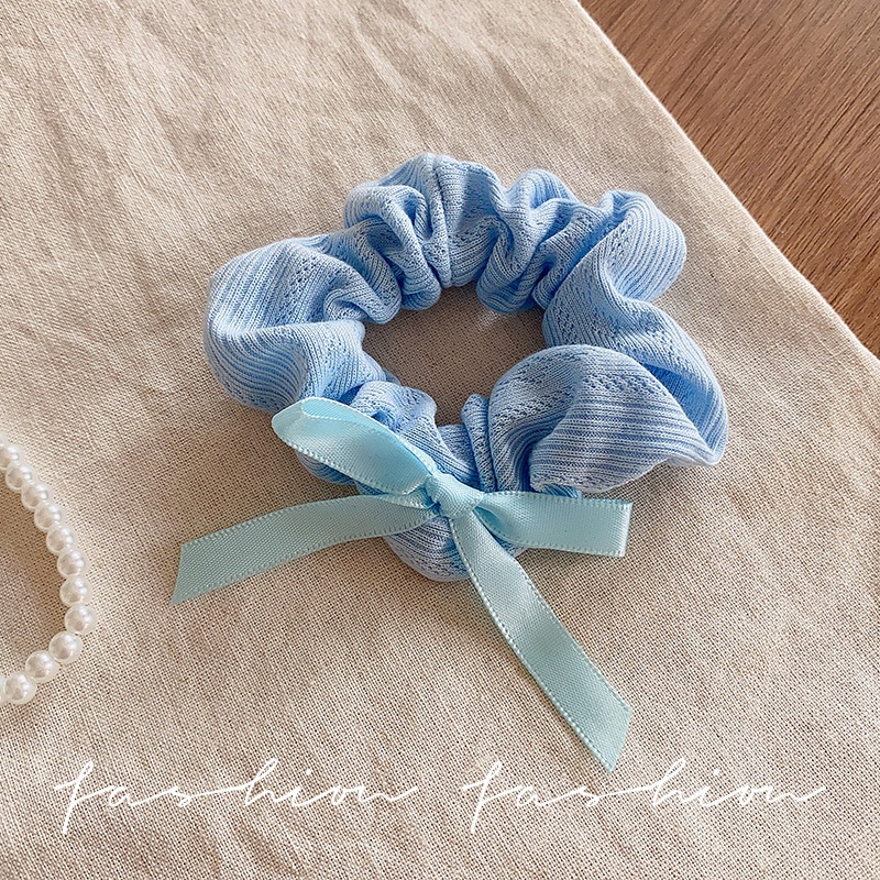 Girls Sweet Lace Butterfly Hair Ties High Elasticity Cute Bands