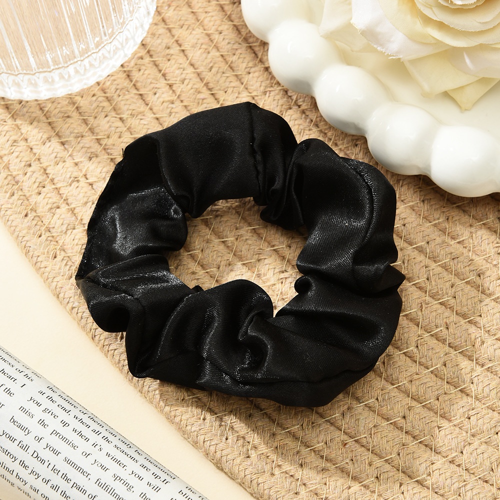 Women's Minimalist Fabric Hair Ties Trendy Solid Color Simple Head Ropes