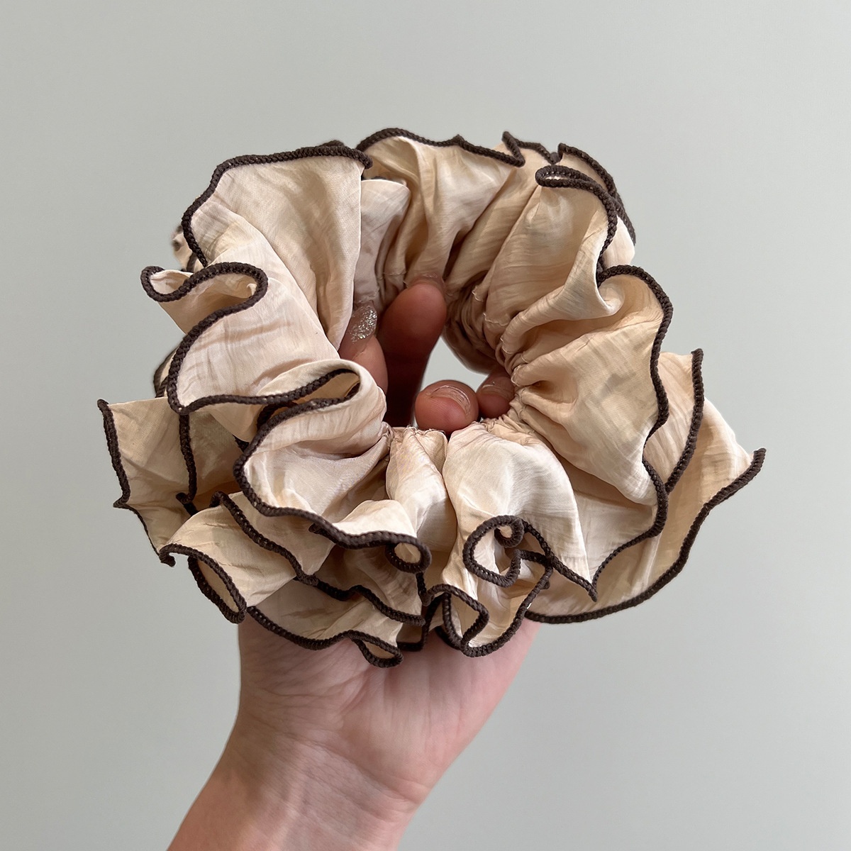 Women's Sweet Daily Casual Cloth Hair Tie Scrunchie Solid Color