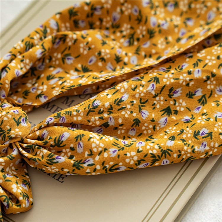 Women's Everyday Fabric Hair Scrunchie Pastoral Ditsy Floral