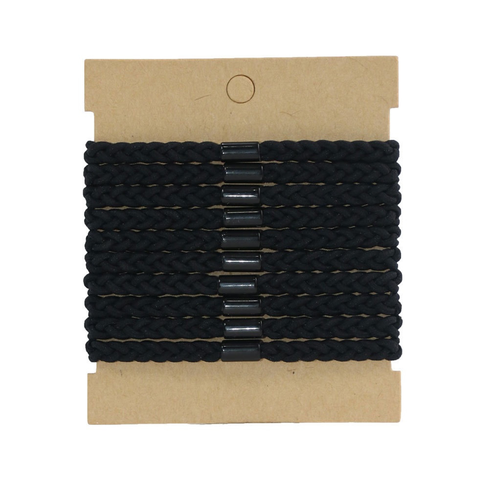 Men's Business Woven Headband Scarf Color Block Synthetic Fiber Hair Tie