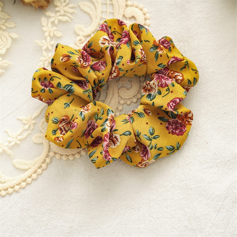 Women's Daily Street Handmade Fabric Hair Tie Japanese Floral