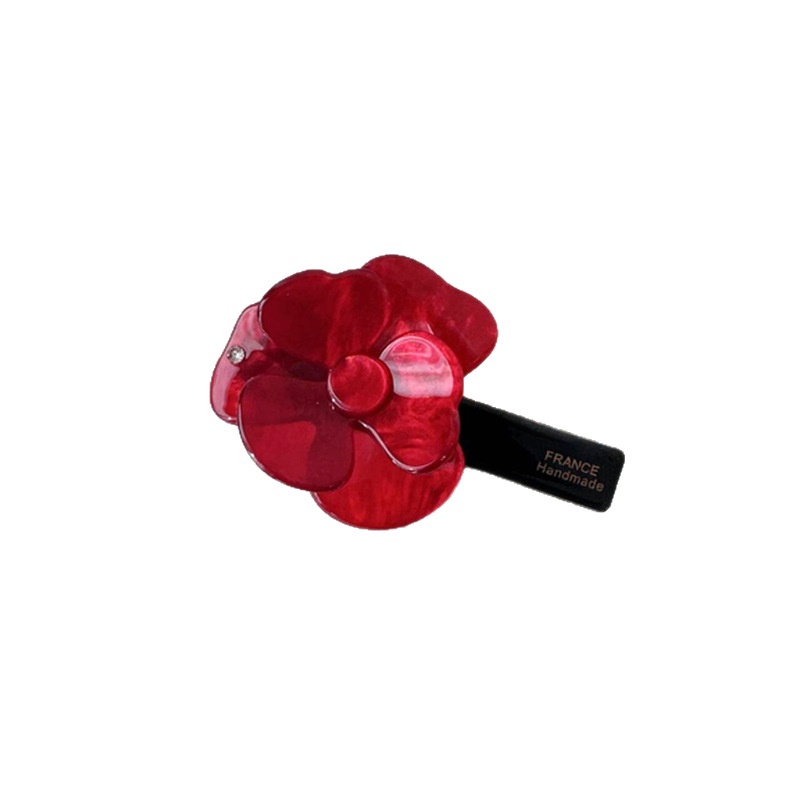 Girls No Damage Acetate Elastic Hair Tie Rose Flower