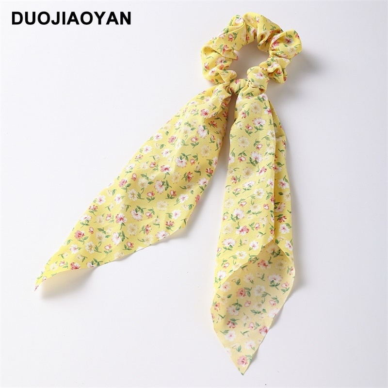 Women's Sweet Everyday Cloth Hair Scrunchie Ditsy Floral Print