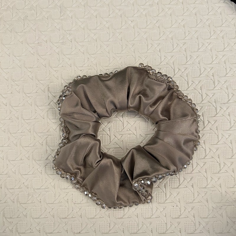 Women's Fairy Elastic Bubble Hair Tie Scrunchie Crystal Cloth