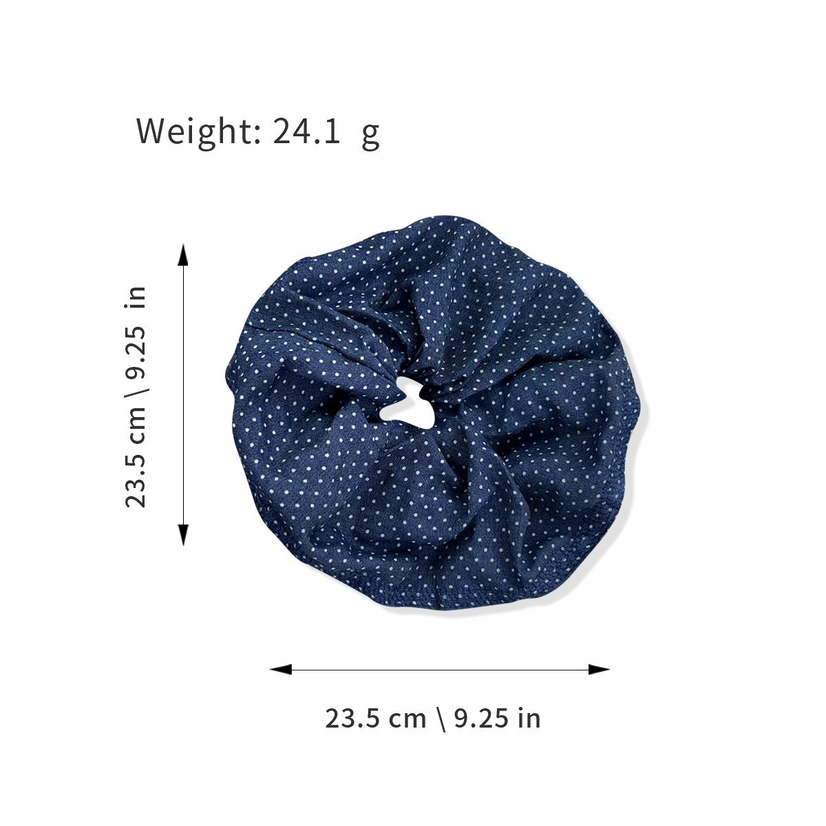 Women's Retro Net Lace Cloth Hair Tie Festival Headband Polka Dot