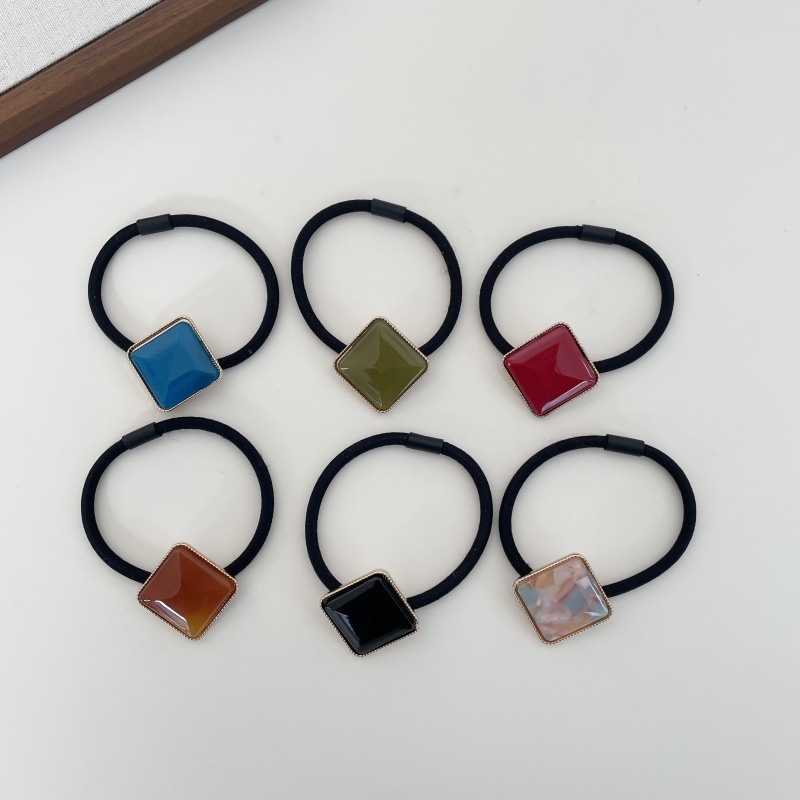 Women's Stone Pattern Resin Headband Outdoor Fashion Hair Accessories for Girls