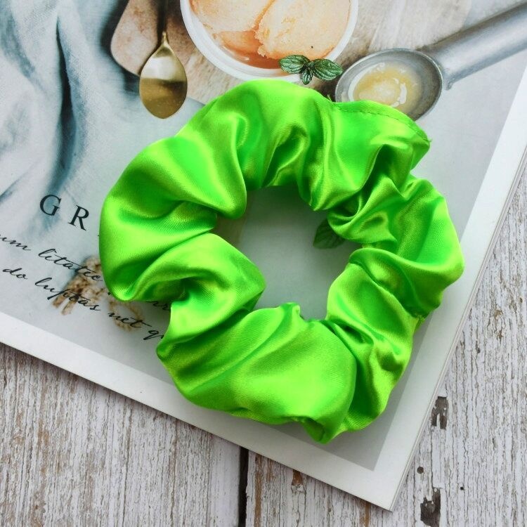 Women's Minimalist Daily Ponytail Holder Hair Tie Solid Color