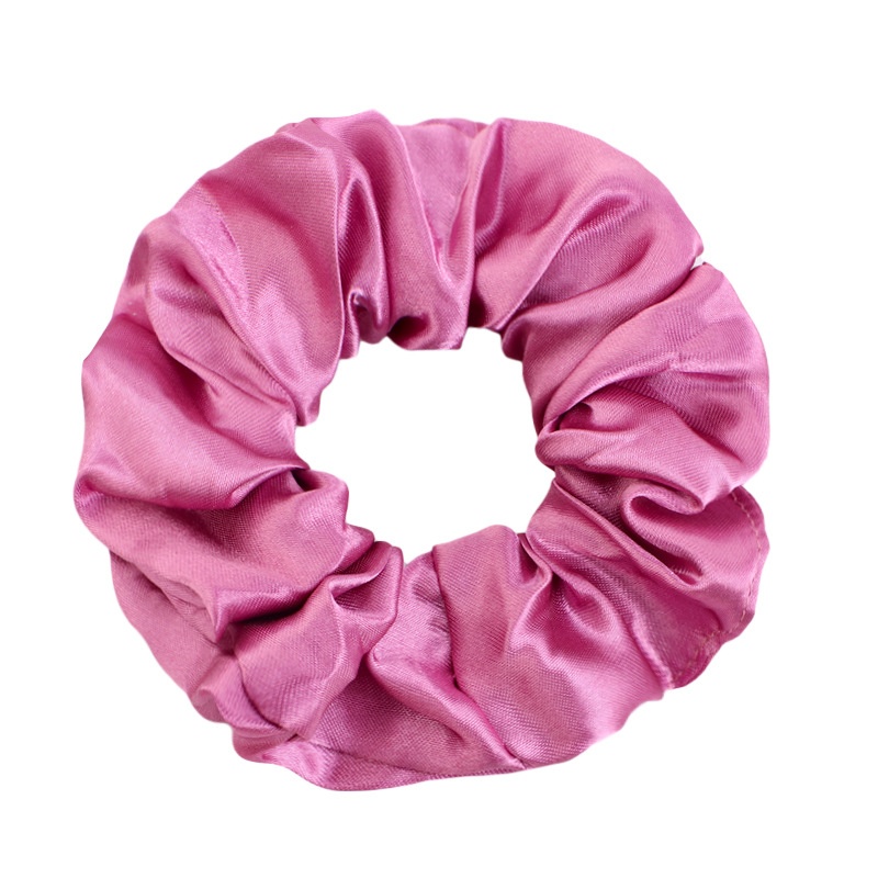Women's Classic Daily Holiday Satin Scrunchie Hair Tie Solid Color
