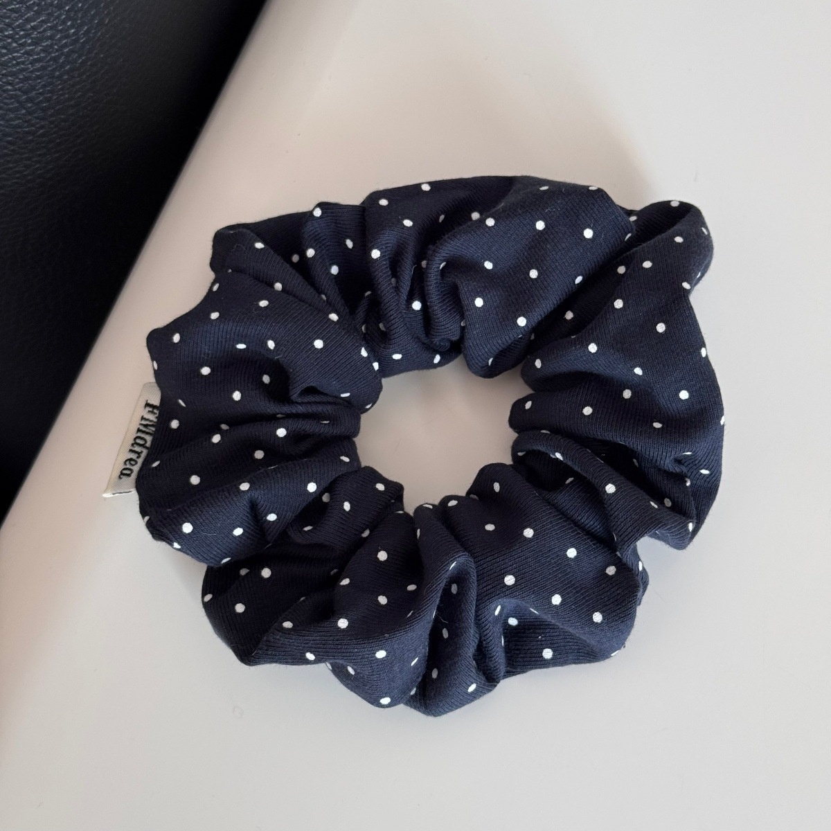 Women's Winter Daily Cloth Scrunchie Hair Tie White Ditsy Floral