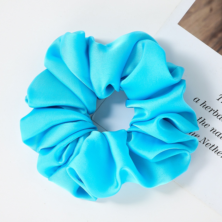 Women's Cute Handmade Cloth Hair Tie For Daily Wear Solid Color
