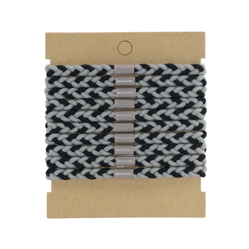 Men's Business Woven Headband Scarf Color Block Synthetic Fiber Hair Tie