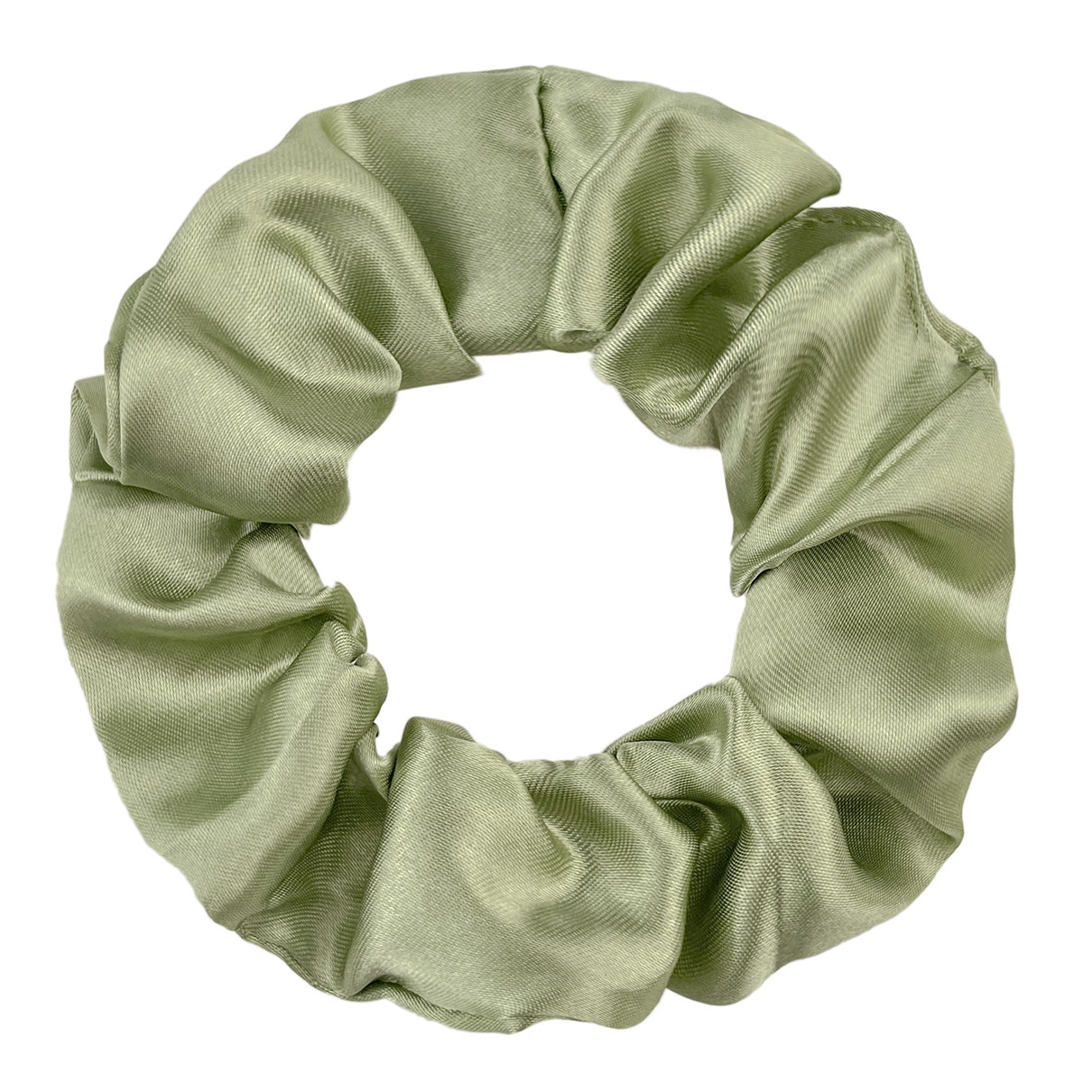 Women's Everyday Rib-Knit Cloth Ponytail Hair Ties Solid Color