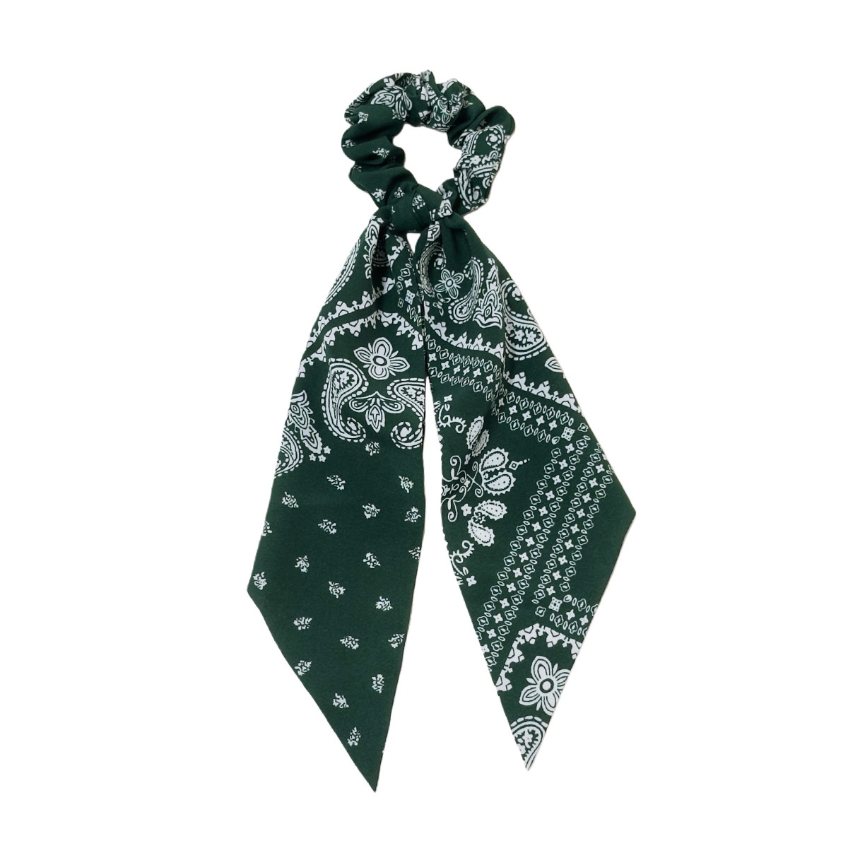 Women's Streetwear Fabric Bowknot Ponytail Holder Retro Paisley Print