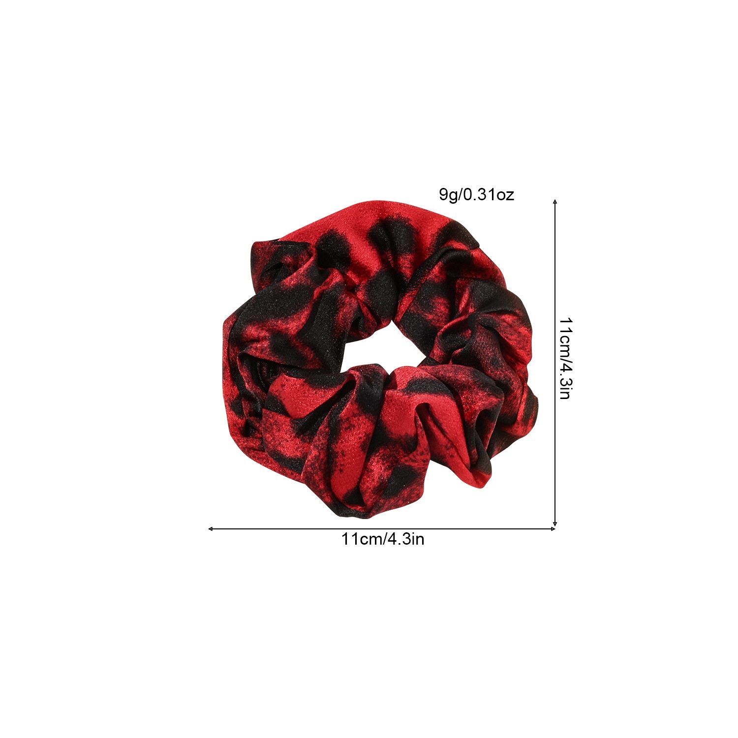 Women's Classic Color Block Cloth Hair Tie for Vacation Spring Summer