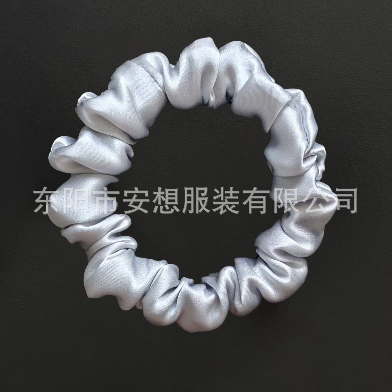 Women's Handmade Luxury 100% Silk Mini Hair Scrunchies Pure Color