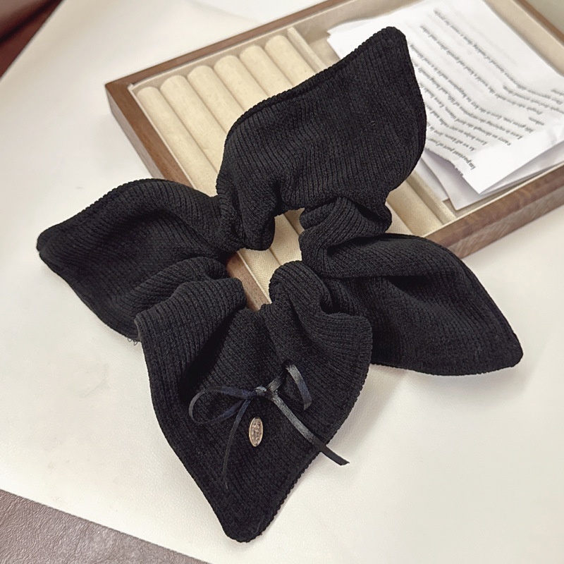 Women's Elegant Cloth Scarf Bowknot Hair Bands Geometric Pattern