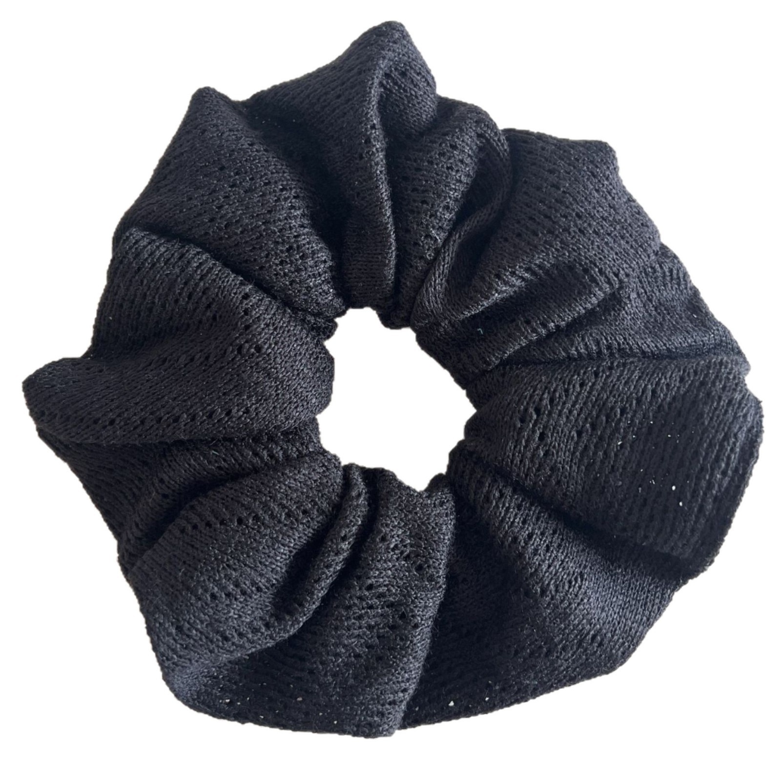 Women's All-Season Knitted Hollow Cloth Hairband Solid Color