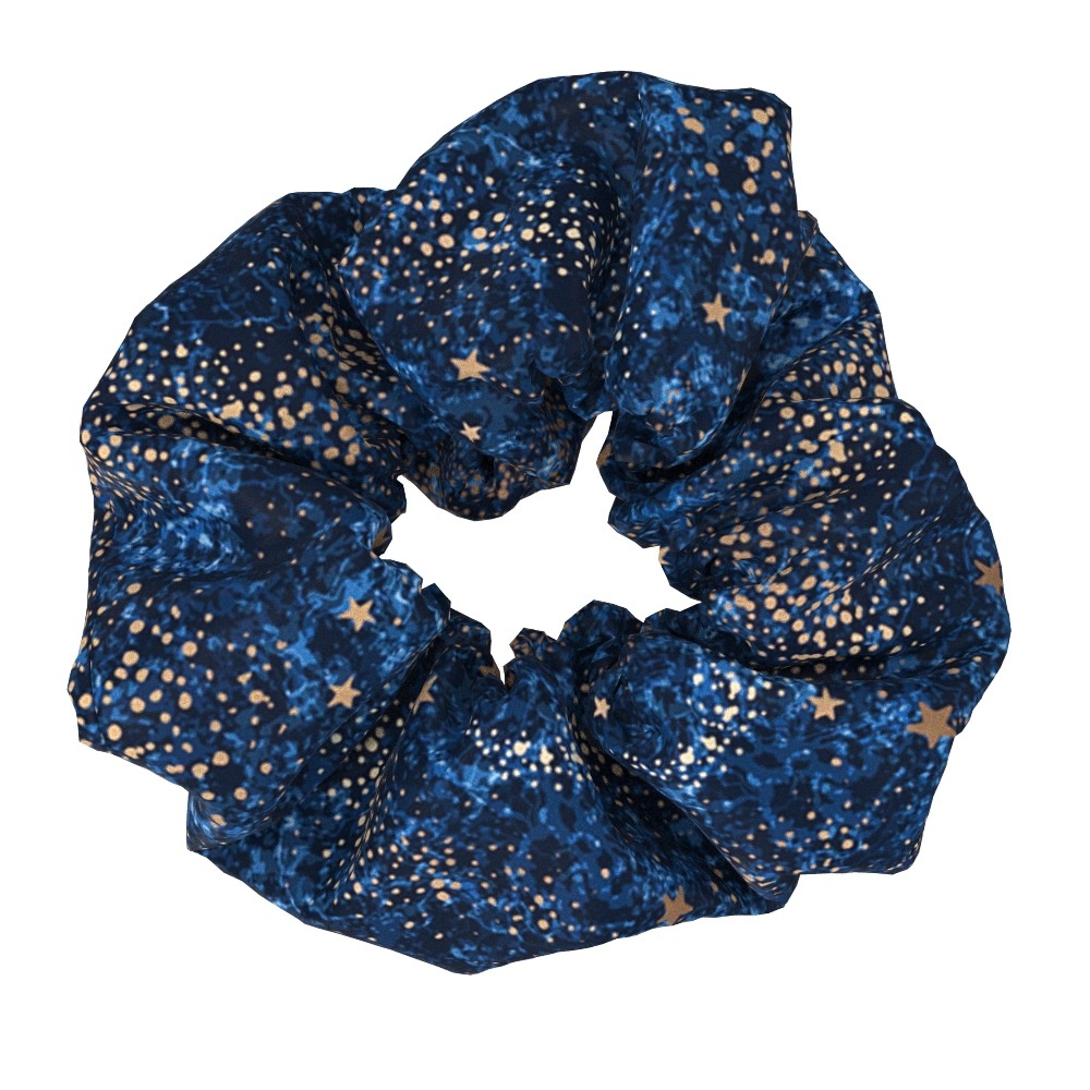 Women's Daily Handmade Fabric Hair Scrunchies Star Moon Floral
