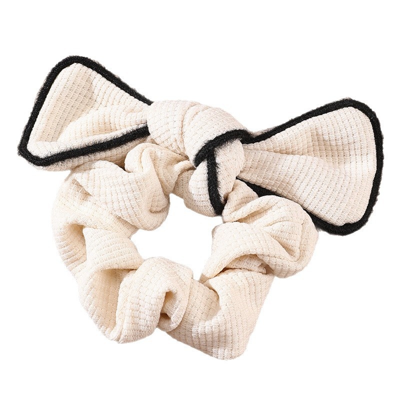 Women's Winter Cozy Plush Elastic Cloth Hairband Simple Bow Knot