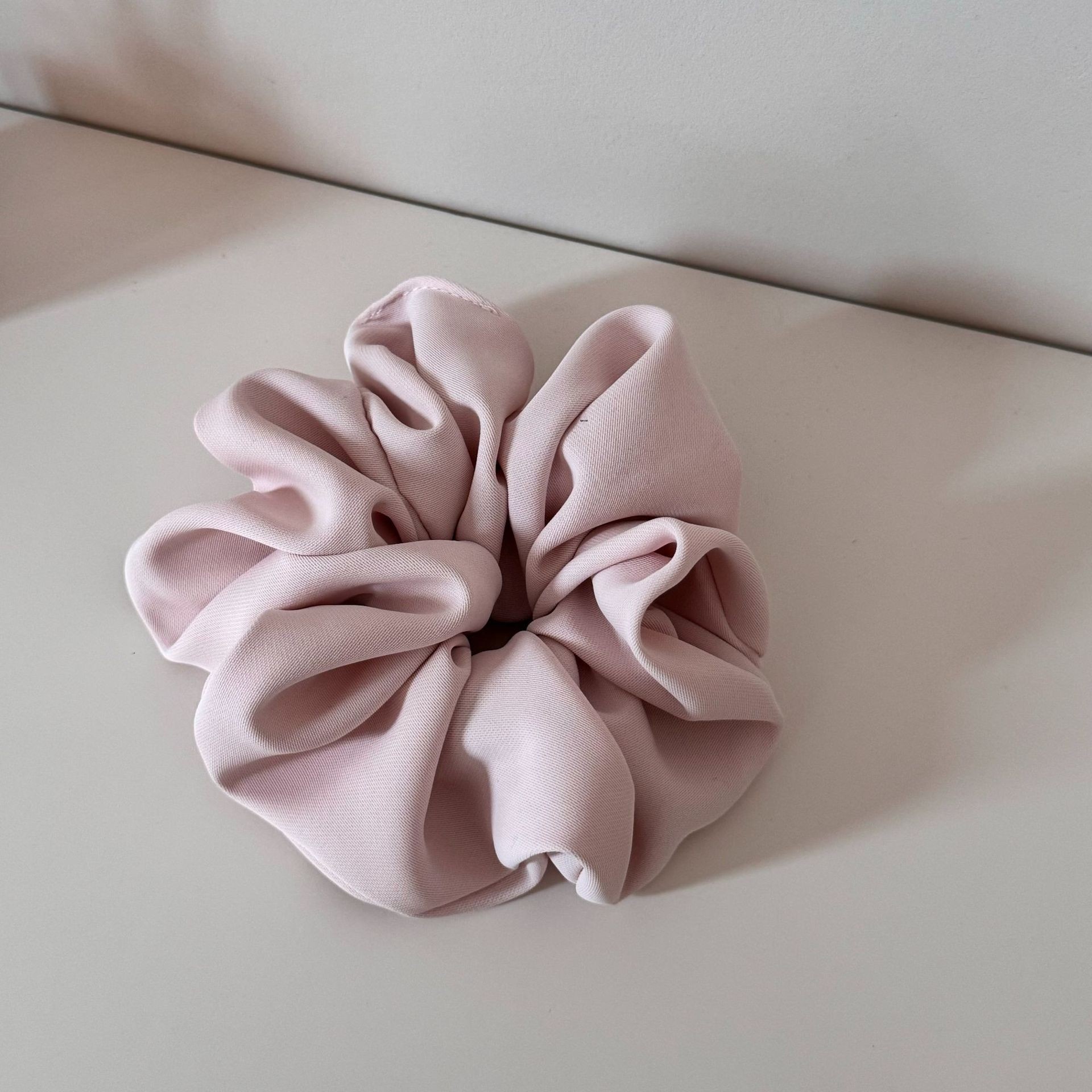 Women's Elegant French Satin Headband Solid Color Silk Hair Accessory