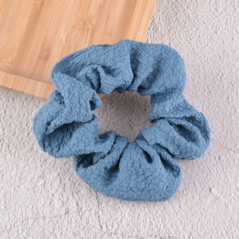 Women's Mesh Daisy Hair Scrunchies Colorful Floral Festival Elastic Hair Ties