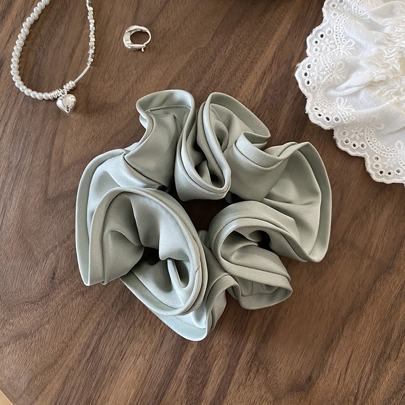 Women's Simple Commute Holiday Cloth Hair Tie Scrunchie Solid Color