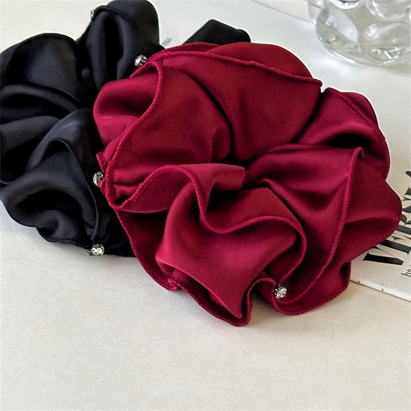Women's Elegant Casual Cloth Hair Tie Accessories Solid Color
