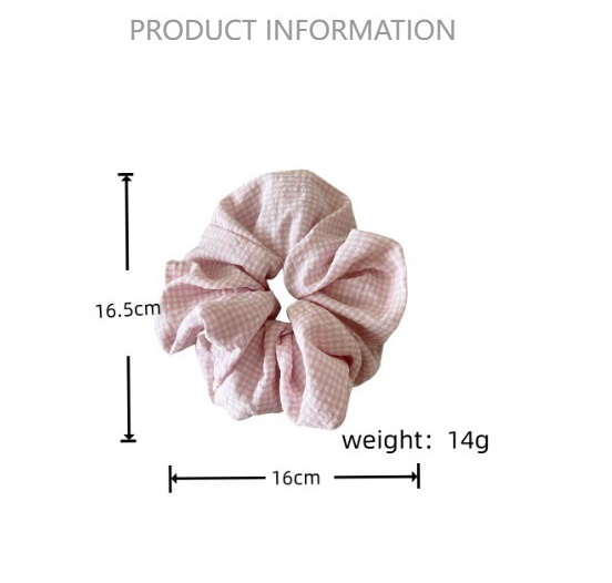 Women's Everyday Casual Cloth Hair Tie Accessory Classic Plaid