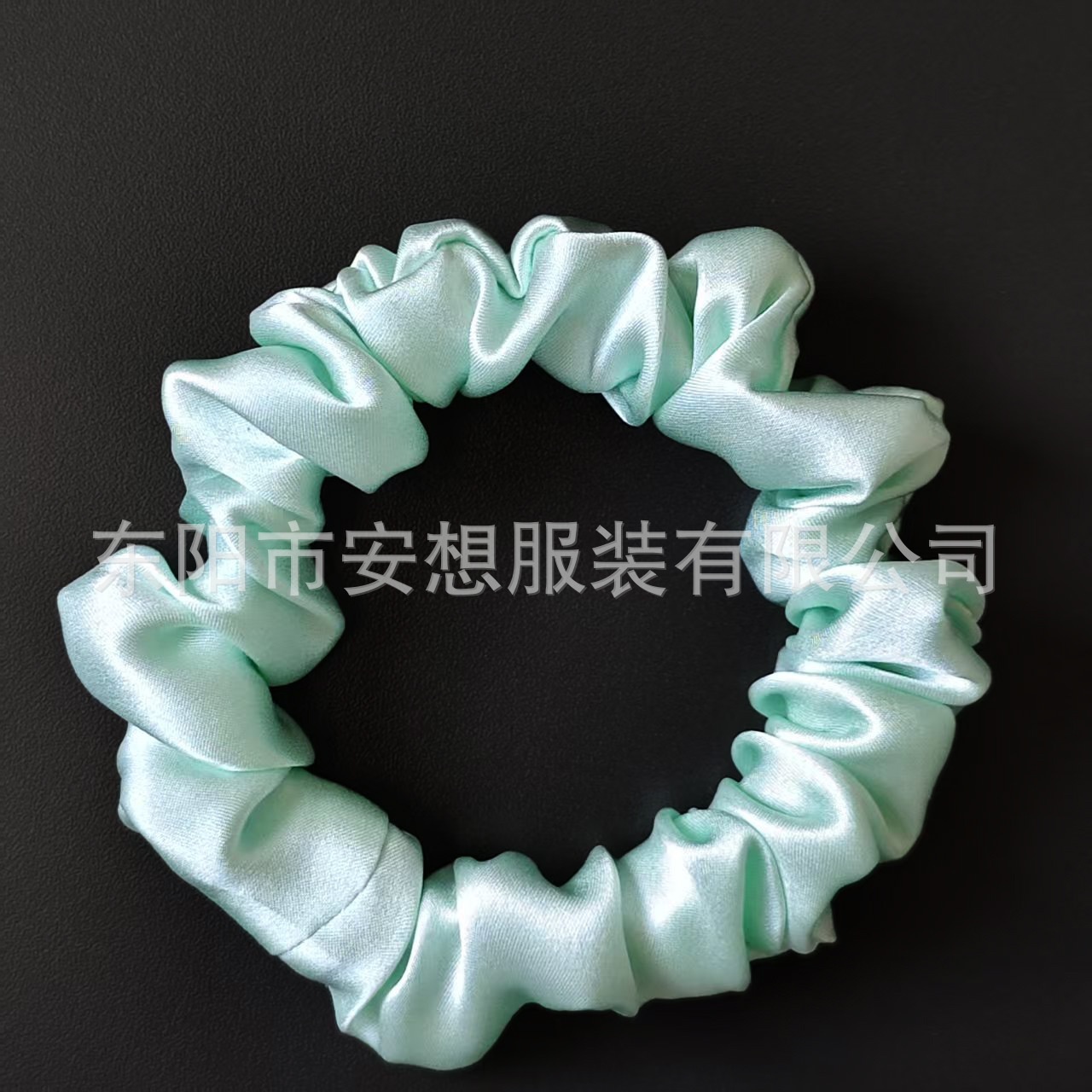 Women's Handmade Luxury 100% Silk Mini Hair Scrunchies Pure Color