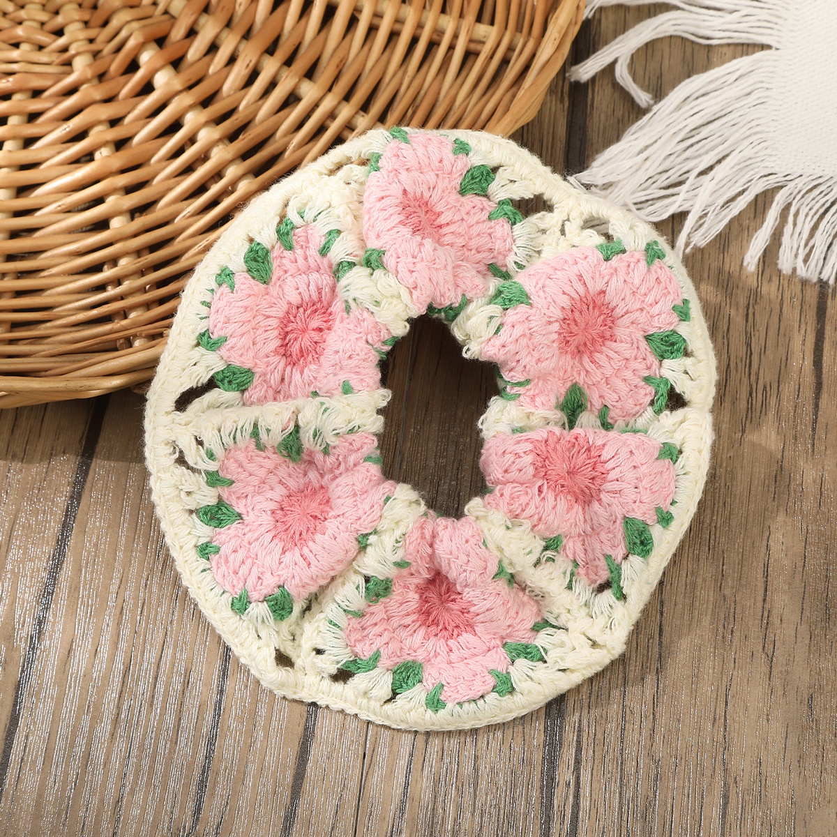 Women's Sweet Daily Holiday Cloth Hair Scrunchie Flower Pattern