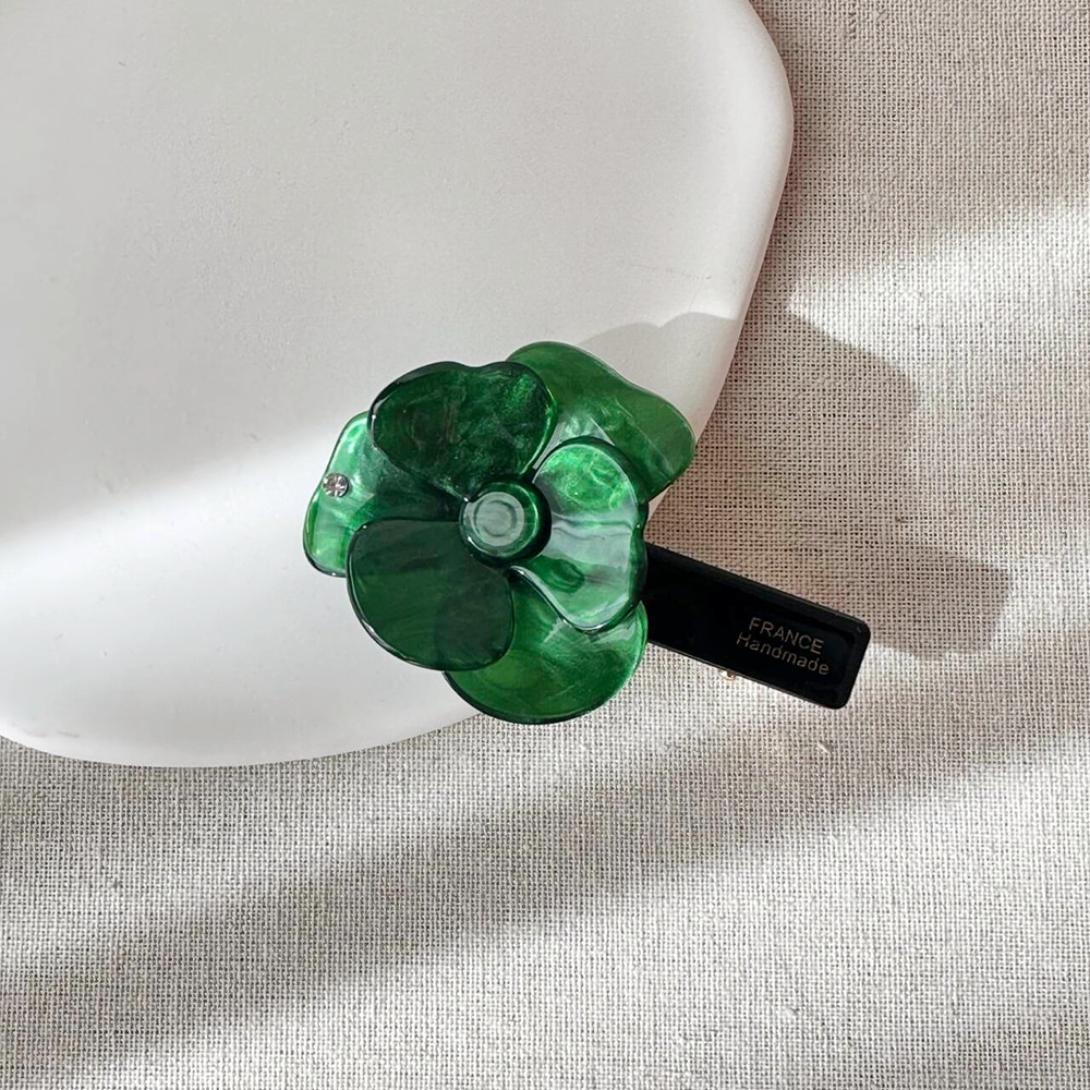 Girls No Damage Acetate Elastic Hair Tie Rose Flower