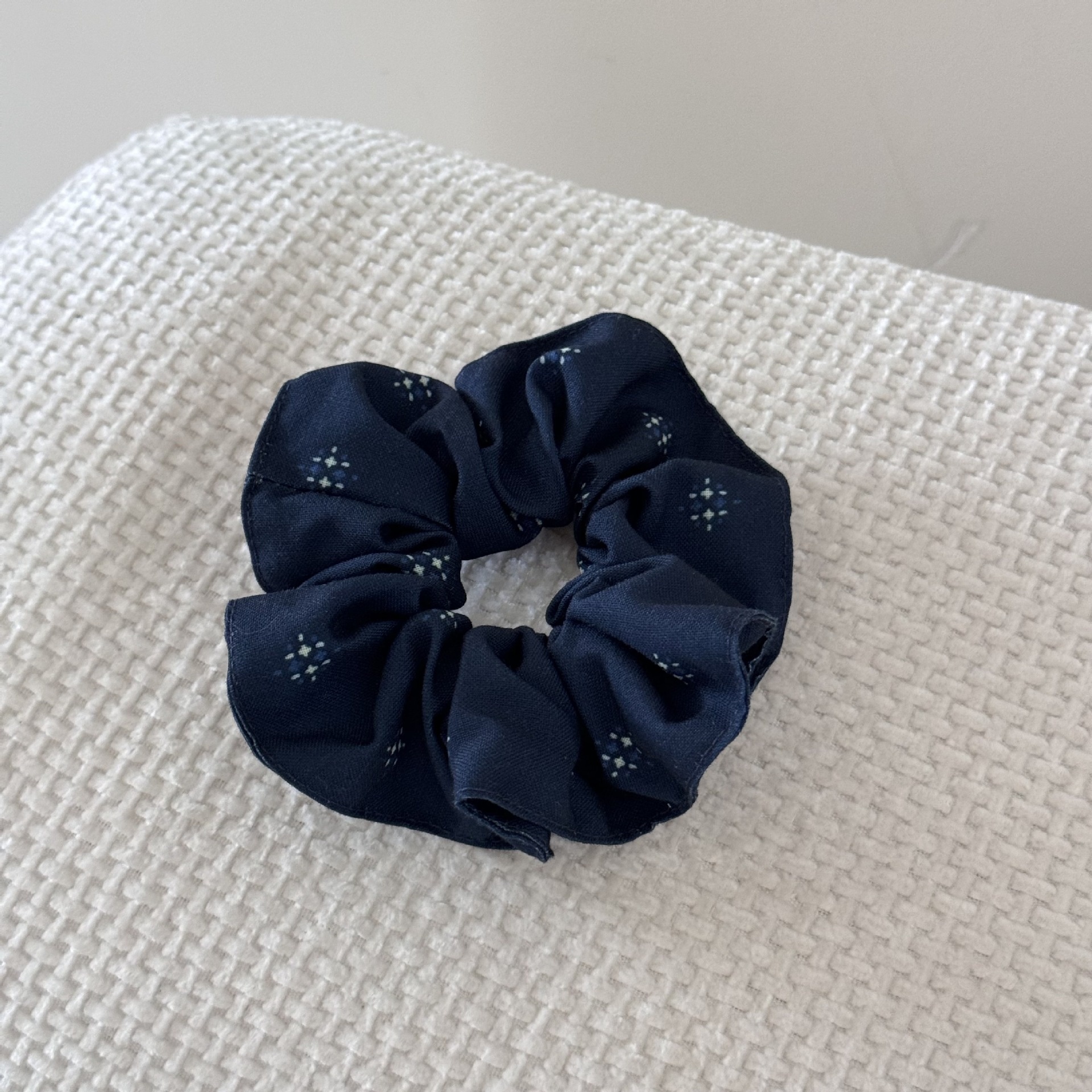 Women's Navy Blue Galaxy Starry Hairband Hexagram Cloth Hair Accessories