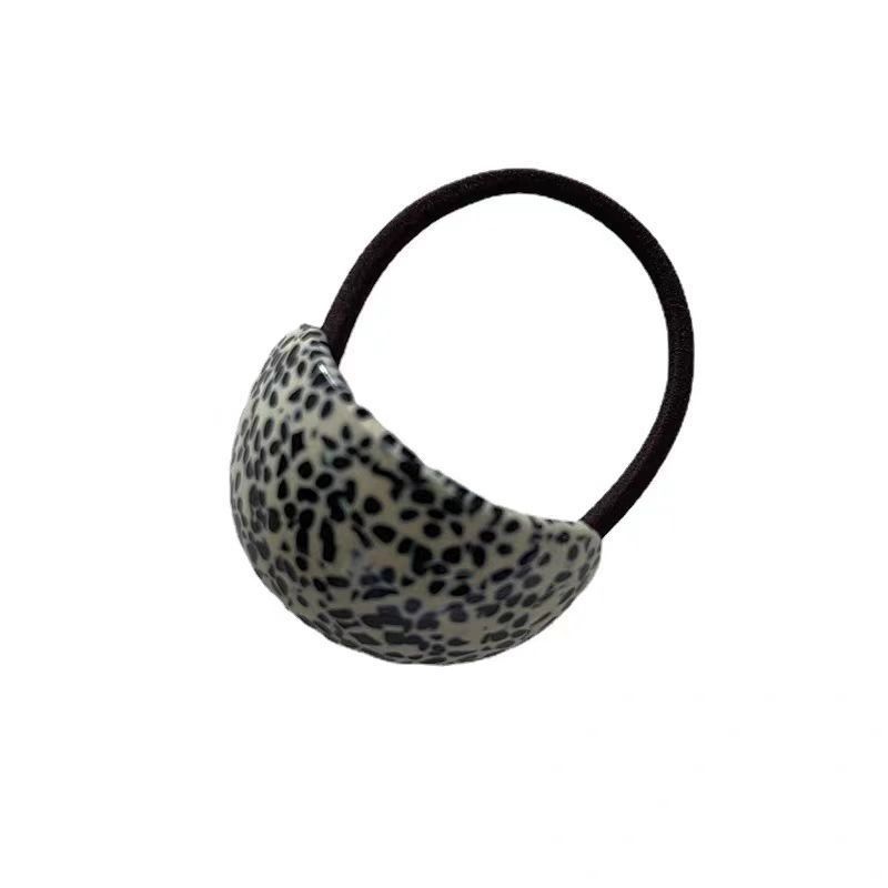 Women's Acetate Hair Cuff High Elasticity Durable Ponytail Tie Semicircle