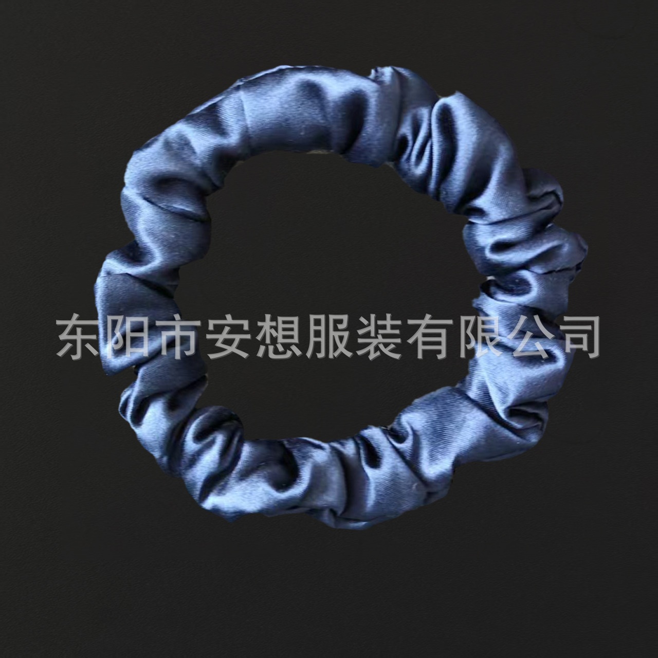Women's Handmade Luxury 100% Silk Mini Hair Scrunchies Pure Color