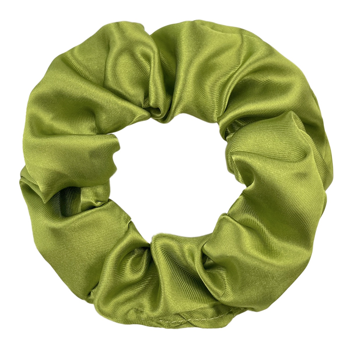 Women's Everyday Rib-Knit Cloth Ponytail Hair Ties Solid Color