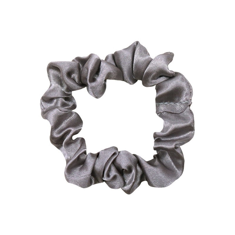 Women Versatile French Satin Hair Ties Daily Wear Solid Multi-Color