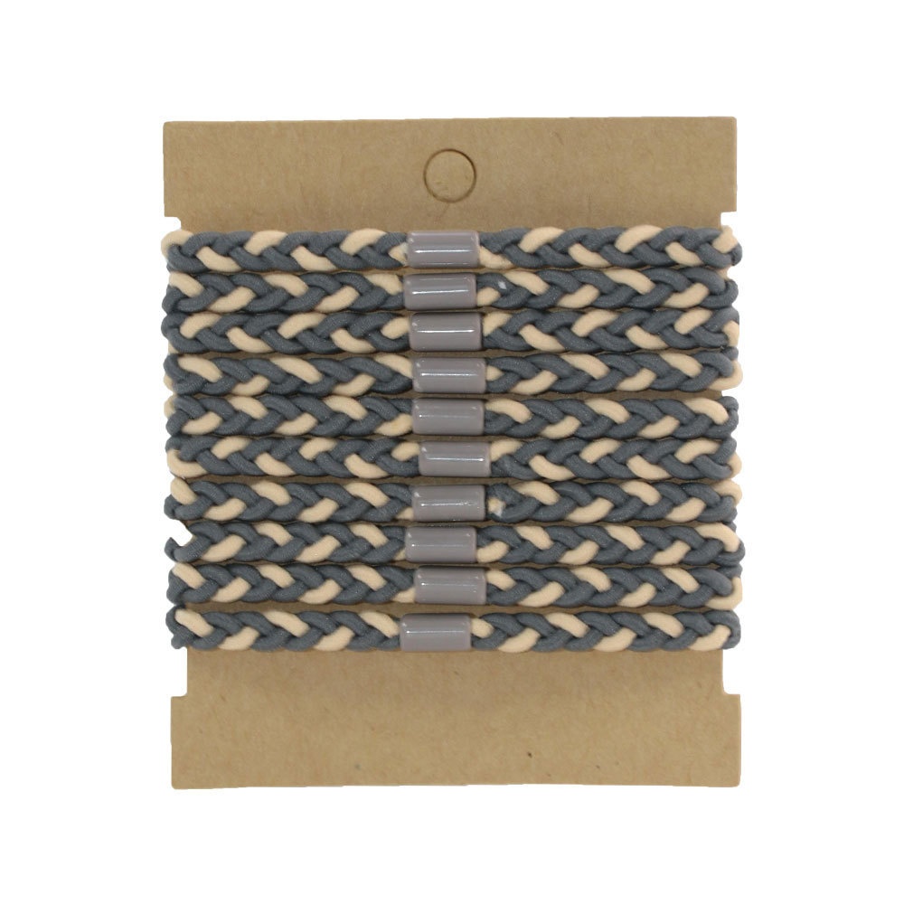 Men's Business Woven Headband Scarf Color Block Synthetic Fiber Hair Tie