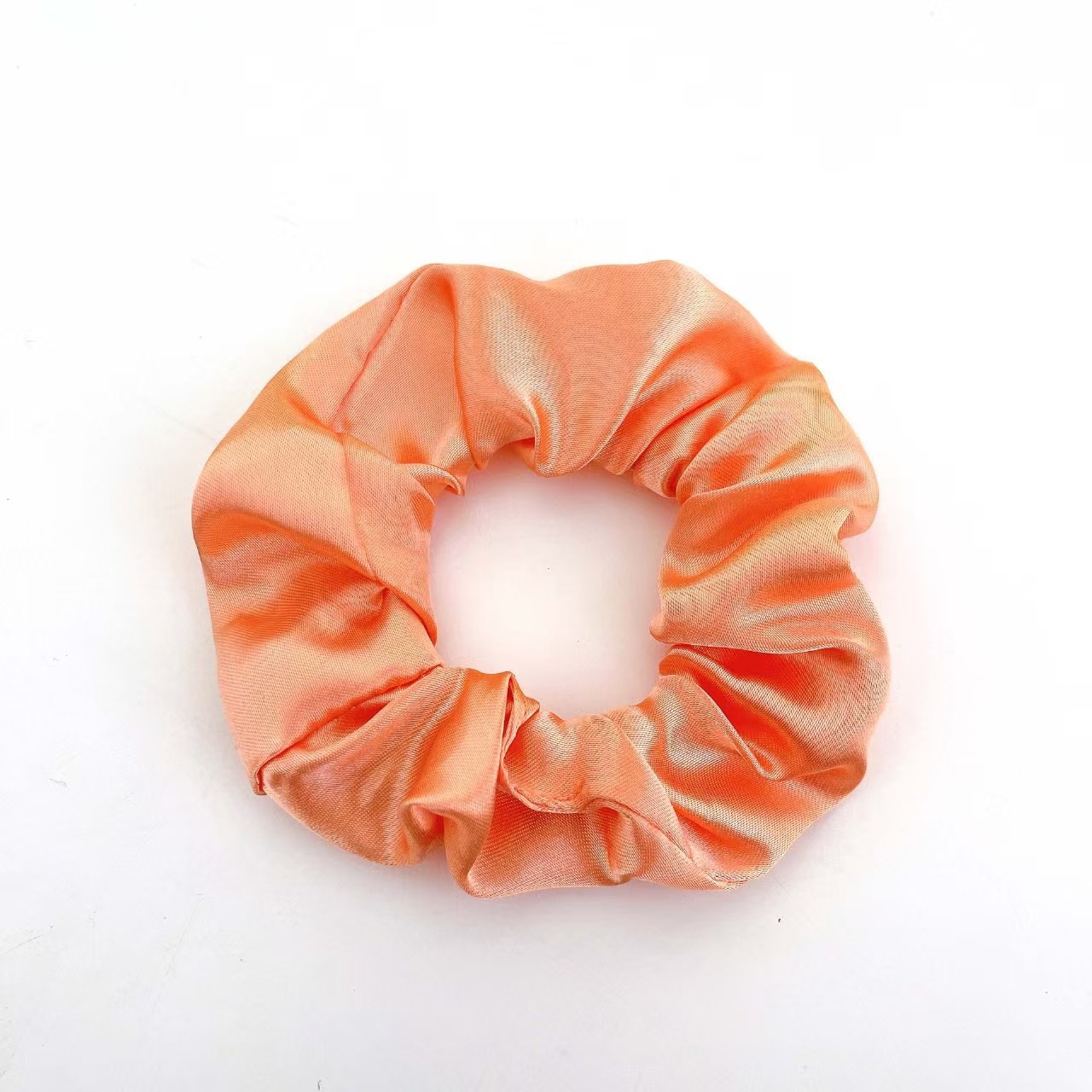 Women's Versatile Satin Hair Scrunchies Colorful Japanese Print