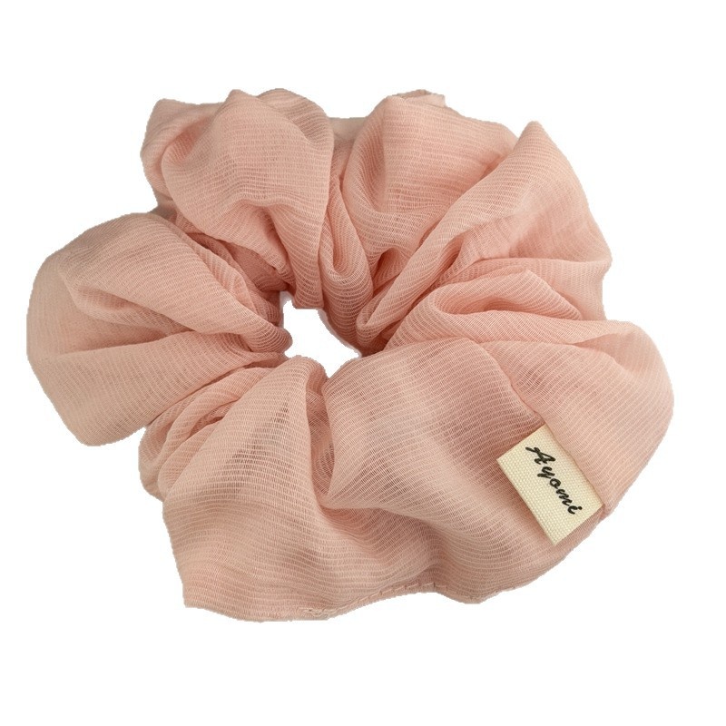 Women's Soft Cloth Hair Tie Spring Summer Accessories Solid Color