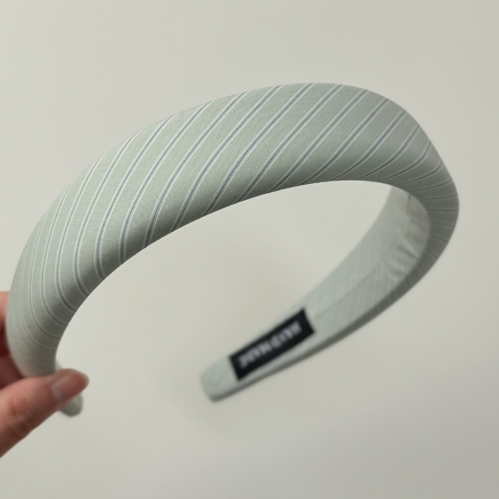 Women's Spring Cloth Bubble Braid Hair Rope Accessory In Green Plaid