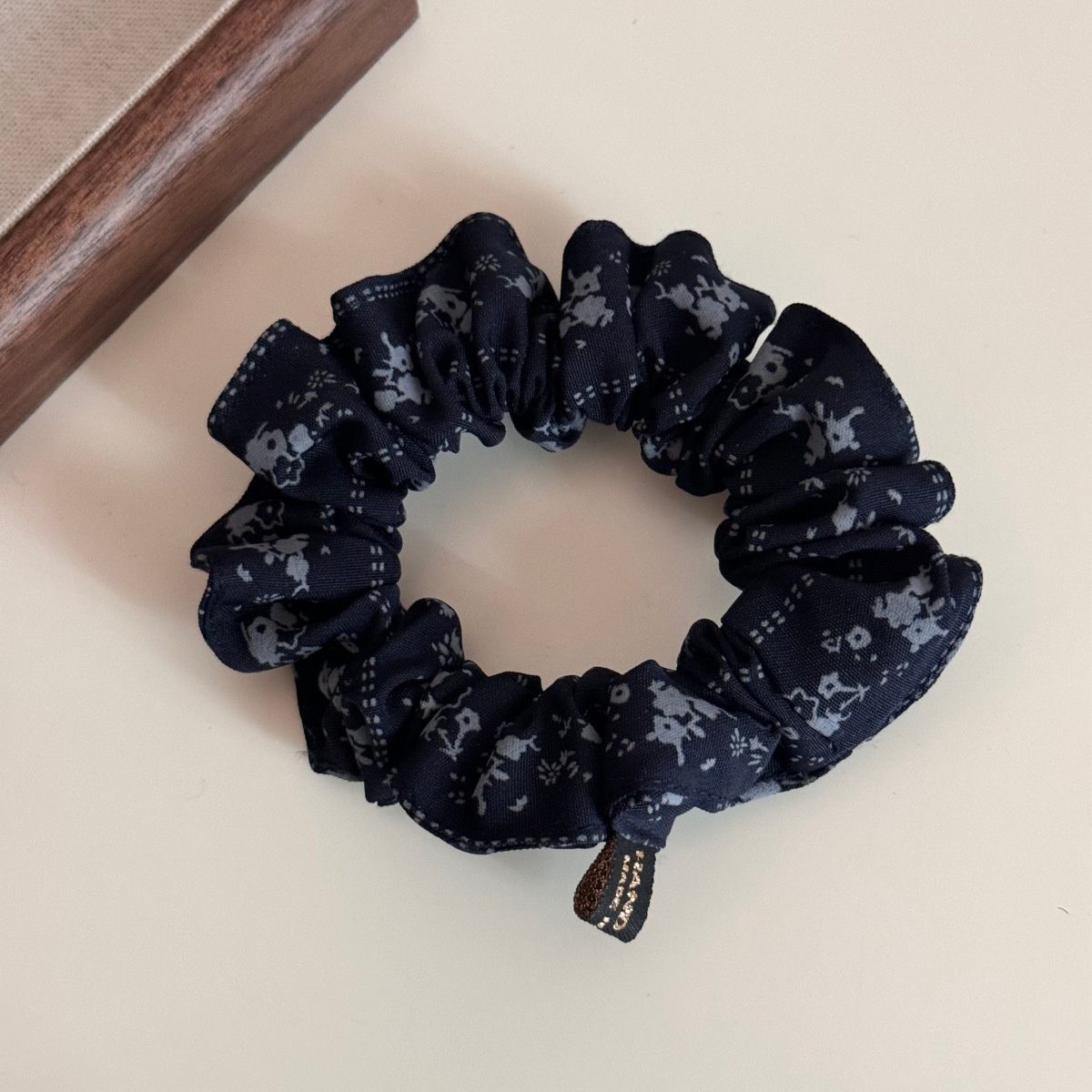 Women's Vintage Fabric Hair Tie Princess Band Artistic Floral and Plaid