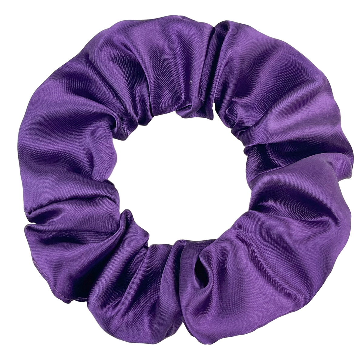 Women's Everyday Rib-Knit Cloth Ponytail Hair Ties Solid Color