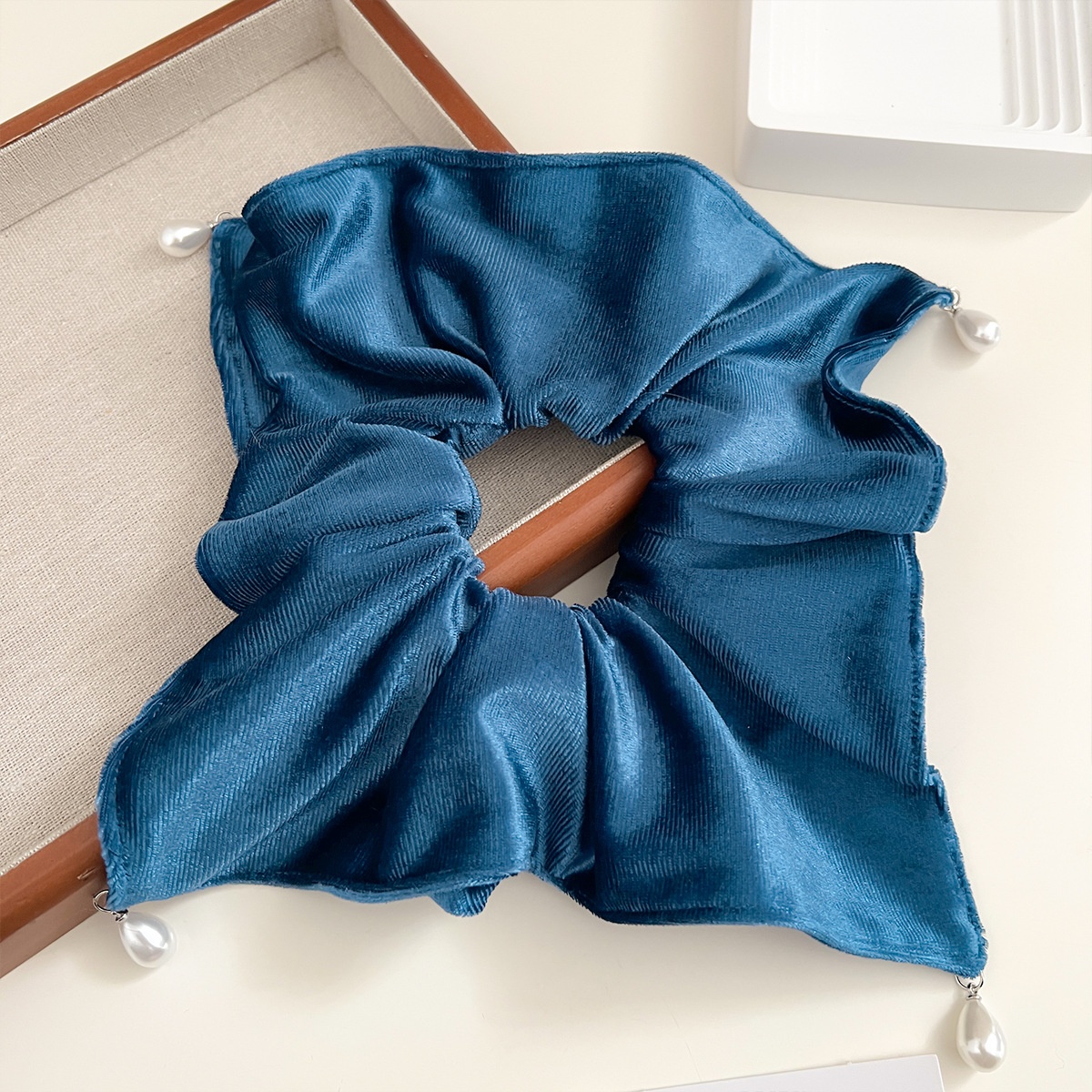 Women's Daily Casual Retro Cloth Hair Tie Scrunchie Solid Color