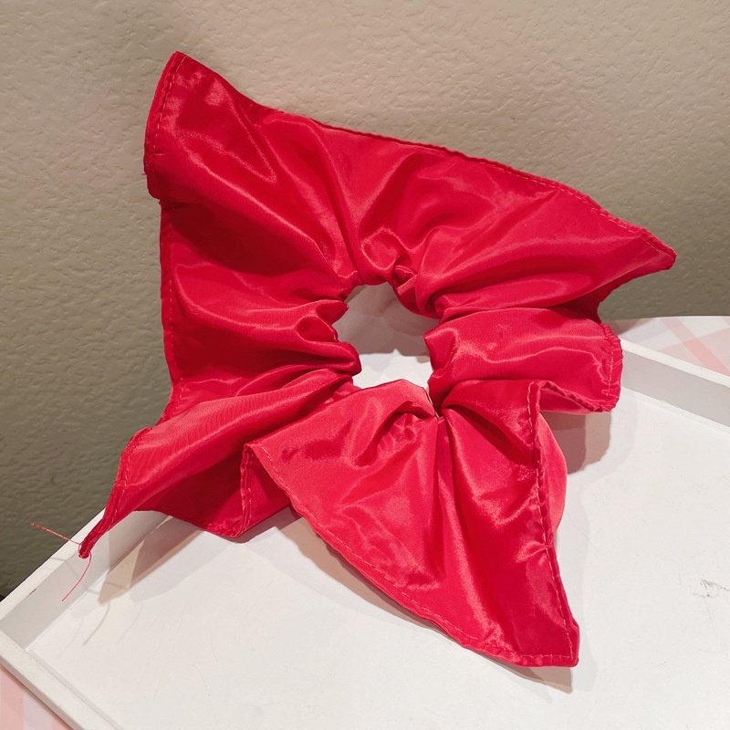 Women's Elegant Cloth Scarf Bowknot Hair Bands Geometric Pattern