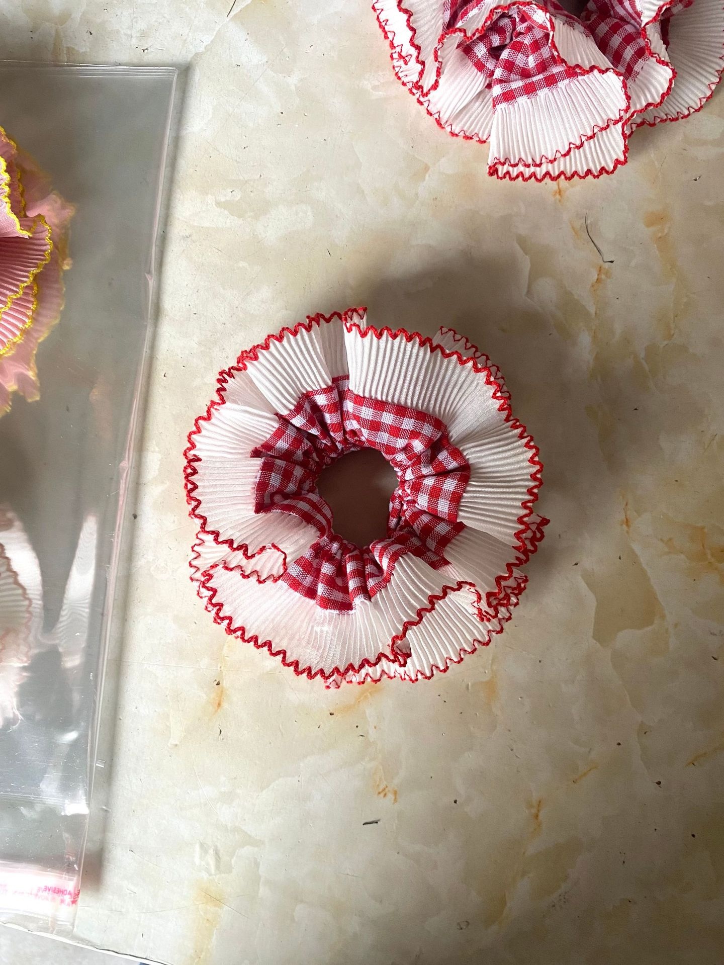 Women's Casual Street Style Elastic Hair Tie Accessory Floral Pattern