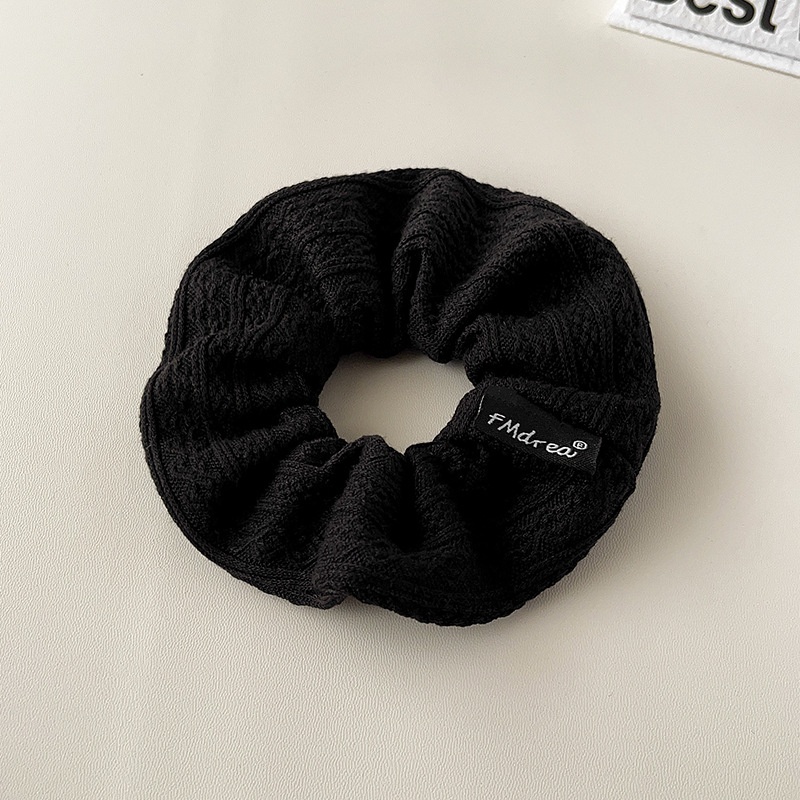 Women's Sweet Cloth Hair Tie for Holiday Street Solid Color Leopard