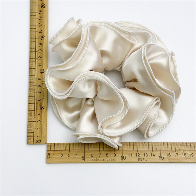 Women's Cloth Hair Tie Elegant Luxury Banquet Style Solid Color